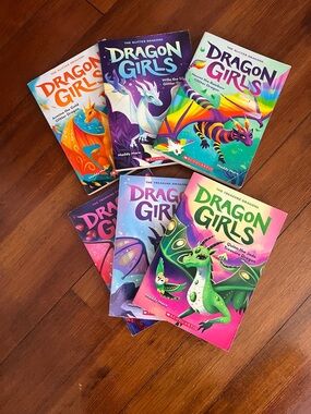 Scholastic Dragon Girls Book set of six